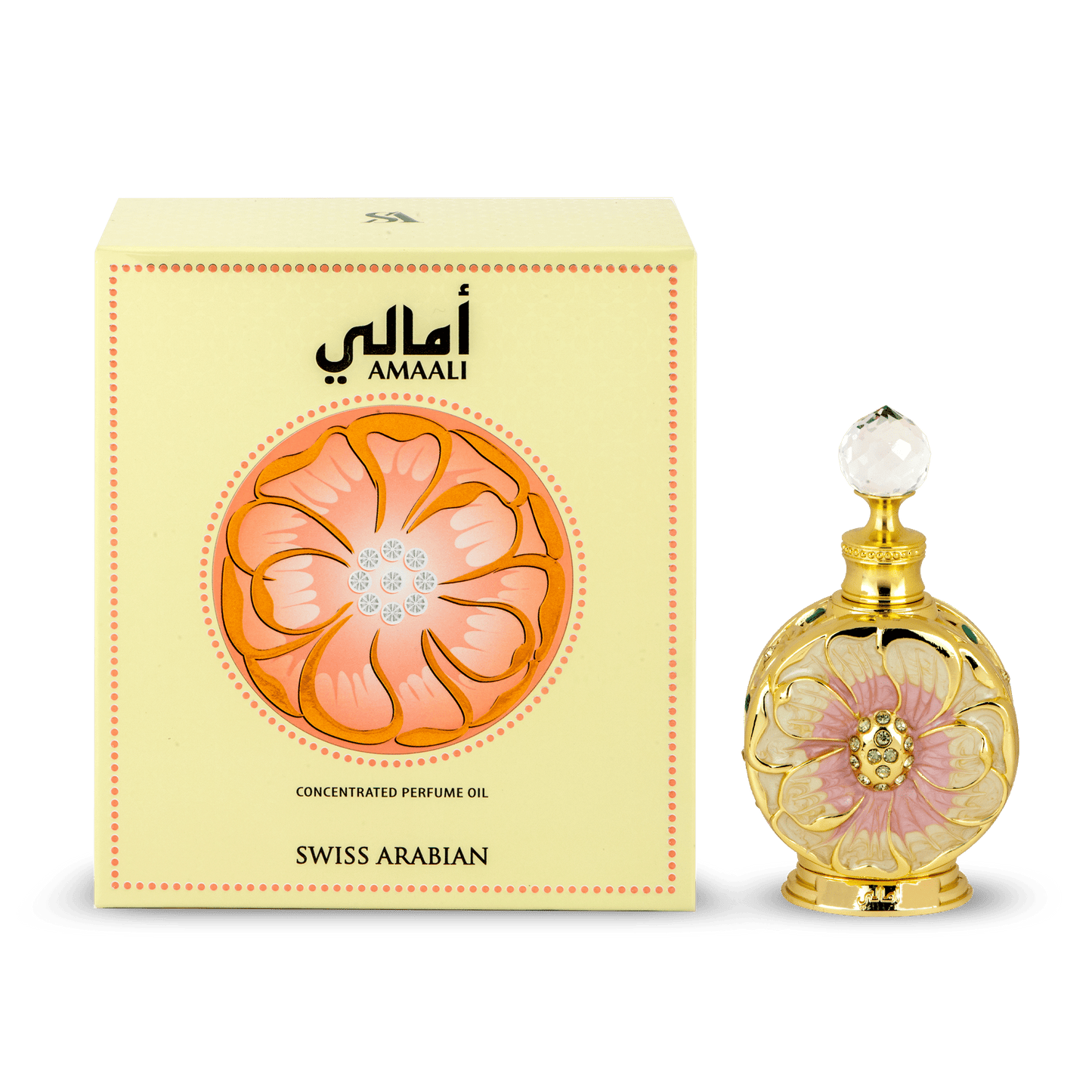 Swiss Arabian Amaali Concentrated Perfume Oil with Fruity Floral Notes