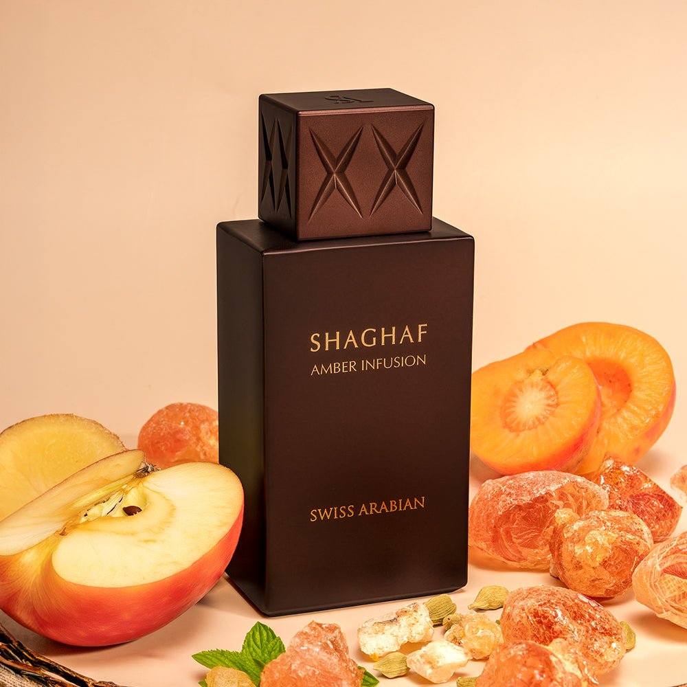 Shaghaf Amber Infusion Warm Spicy Long Lasting Luxury Perfume