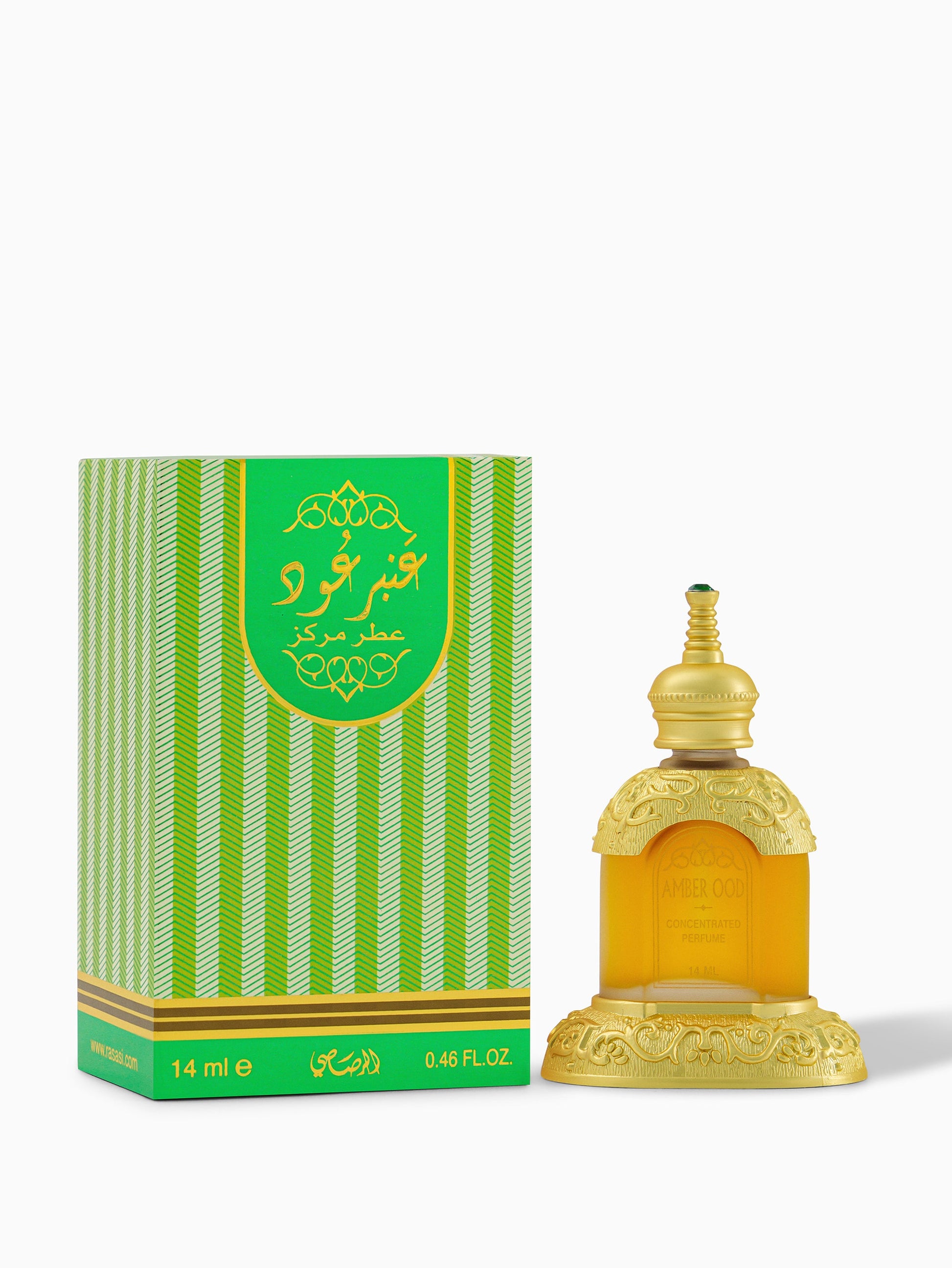 Rasasi Amber Oud Long Lasting Unisex Concentrated Fragrance Oil Perfume