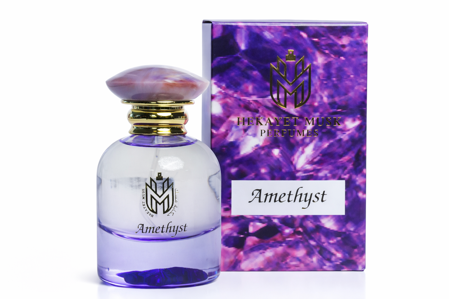 Hekayet Amethyst Eau de Parfum 60ml – Black Pepper, Tonka & Vanilla Unisex Perfume | Long Lasting Luxury Fragrance