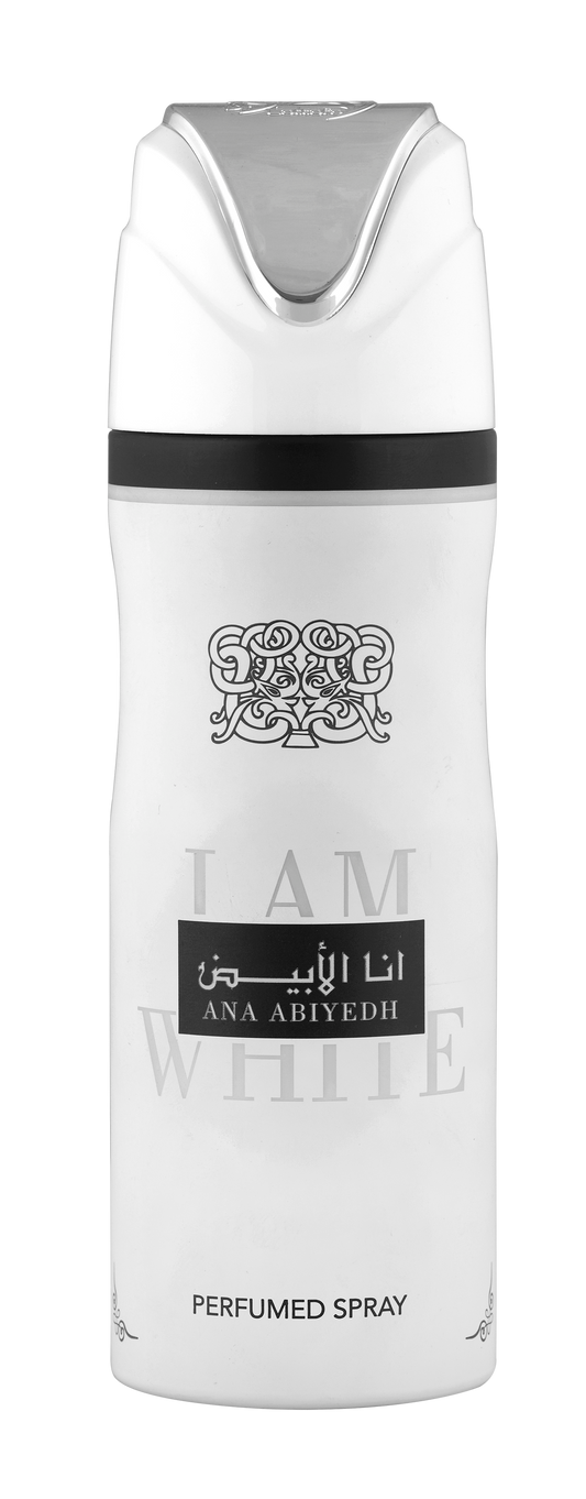 Lattafa Ana Abiyedh Long Lasting Refreshing Body Spray Deodorant 200ml