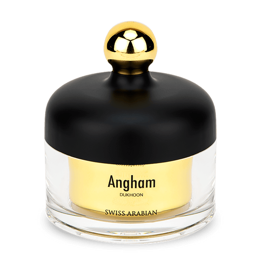 Swiss Arabian Dukhoon Angham Luxury Oud Incense with Saffron