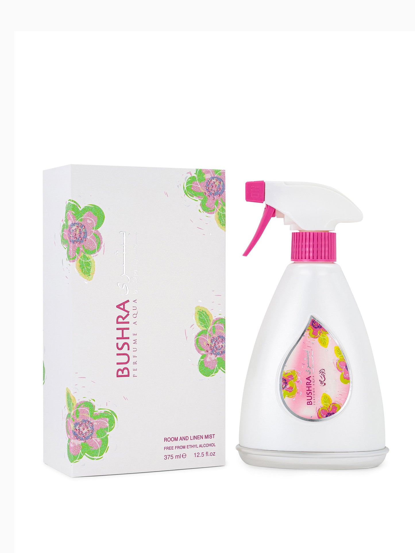 Rasasi Perfume Aqua Bushra Water Based Saffron and Wood Fragrance