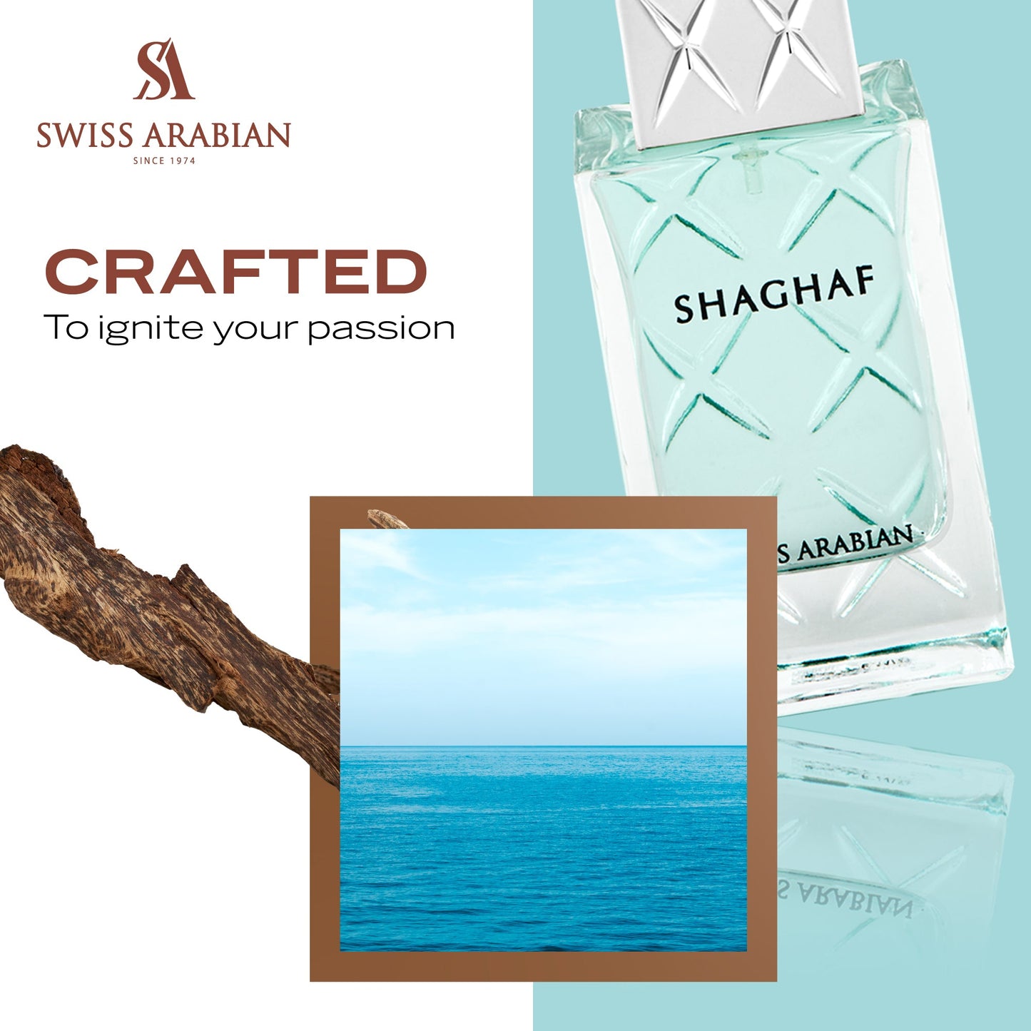 Swiss Arabian Shaghaf for Men Intense Oriental Woody Fragrance