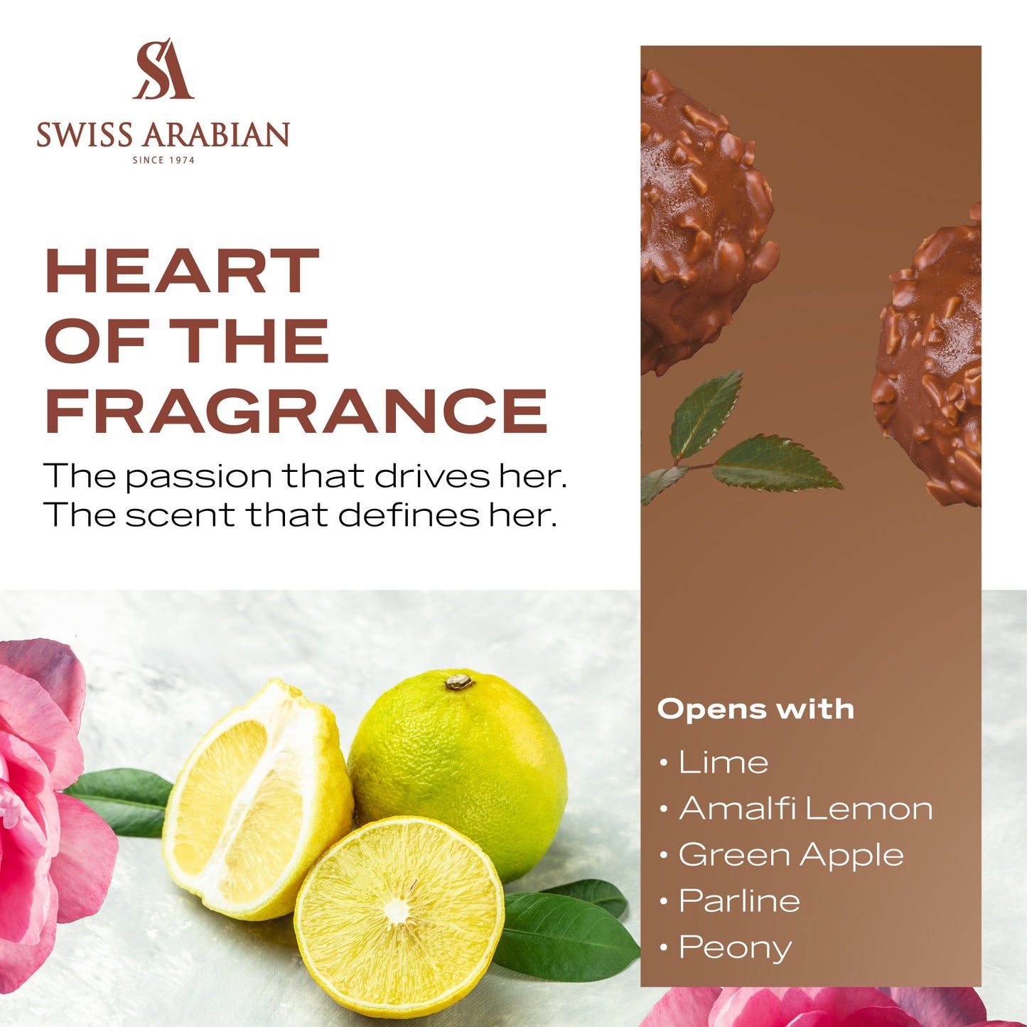 Swiss Arabian Shaghaf Women 75ml Eau de Parfum Citrus Floral Spray