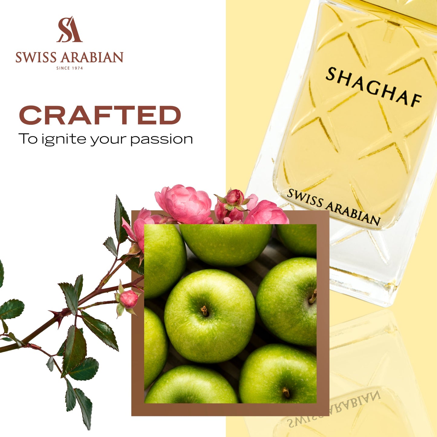 Swiss Arabian Shaghaf Women 75ml Eau de Parfum Citrus Floral Spray