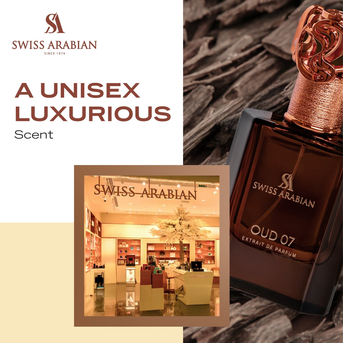 Swiss Arabian OUD 07 Luxury Gourmand Unisex Eau de Parfum