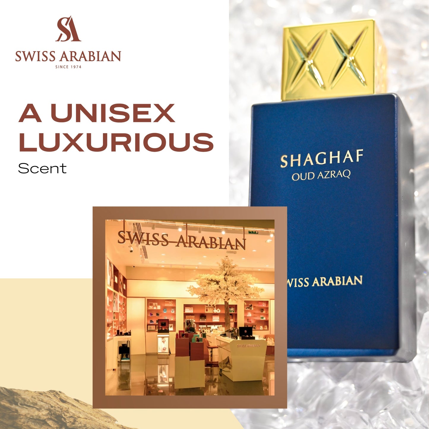 Swiss Arabian Shaghaf Oud Azraq Luxury Amber Eau de Parfum