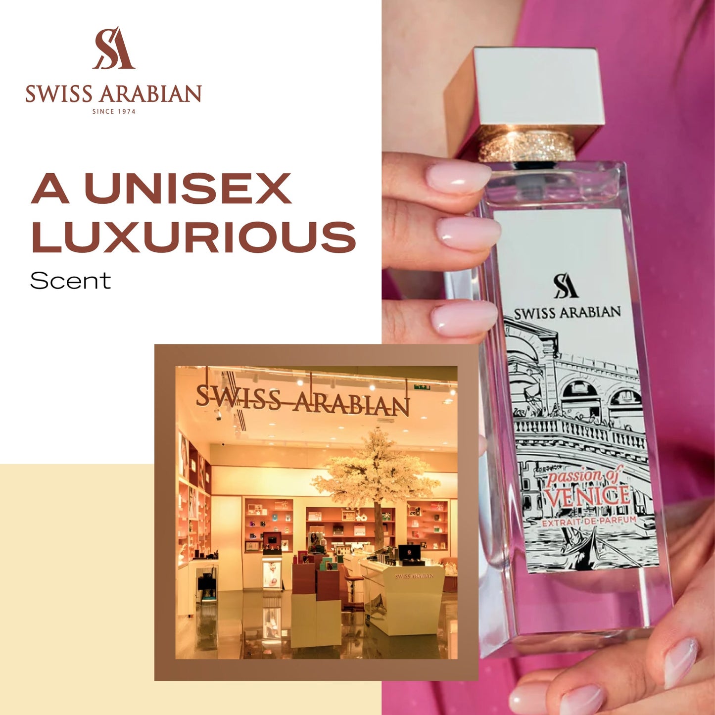 Swiss Arabian Passion of Venice Woody Musk Extrait de Parfum