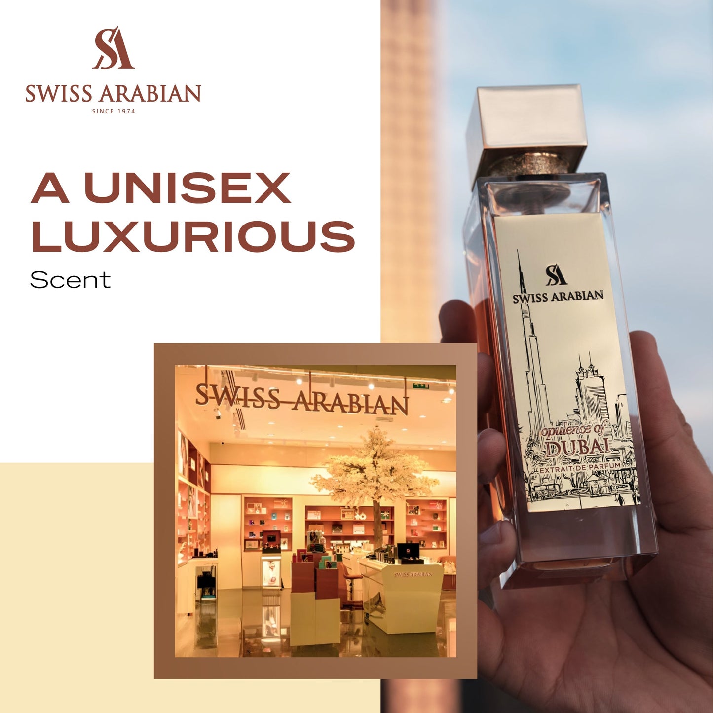 Swiss Arabian Opulence of Dubai Luxury Extrait De Parfum Unisex