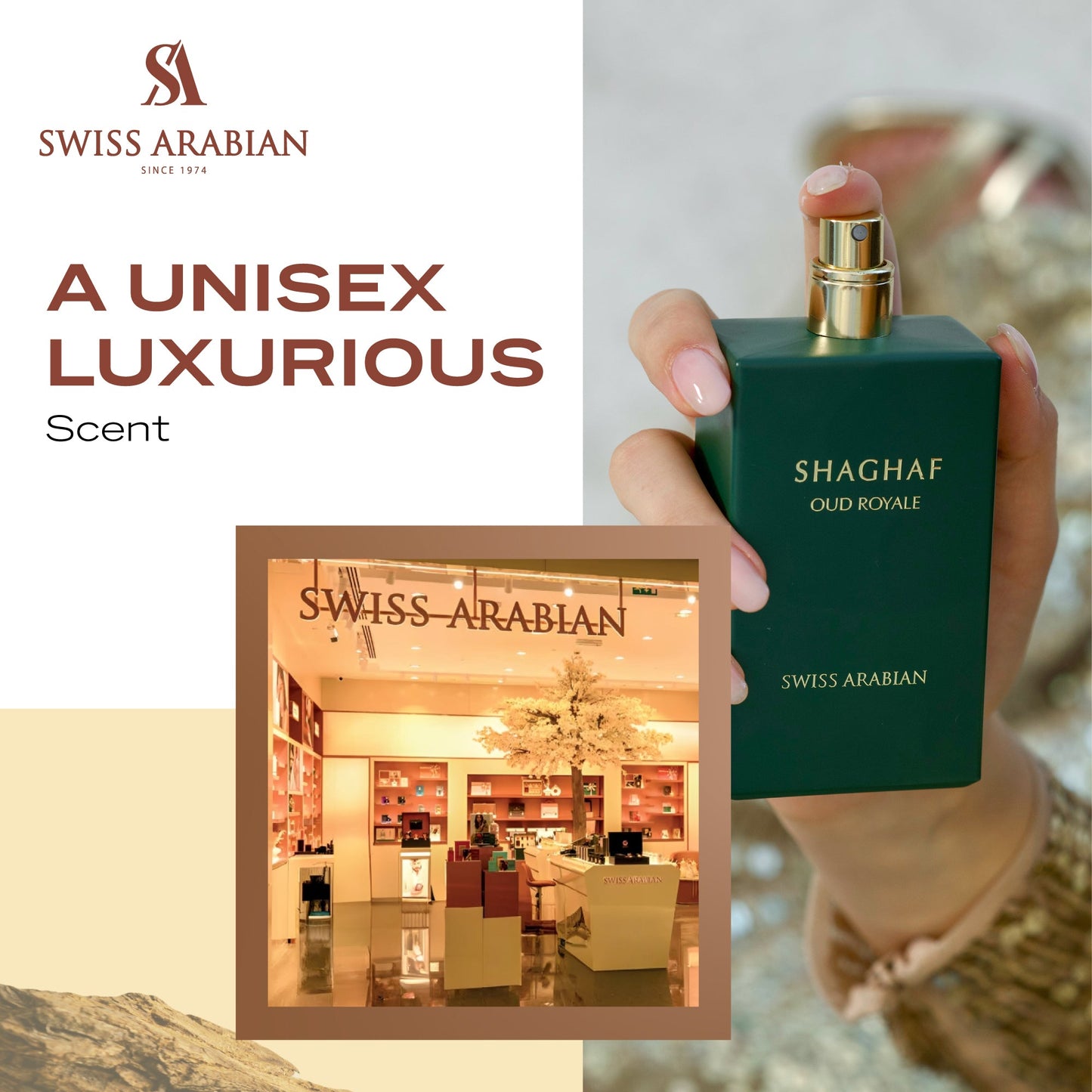 Swiss Arabian Shaghaf Oud Royale Sophisticated Woody Floral Spicy Perfume