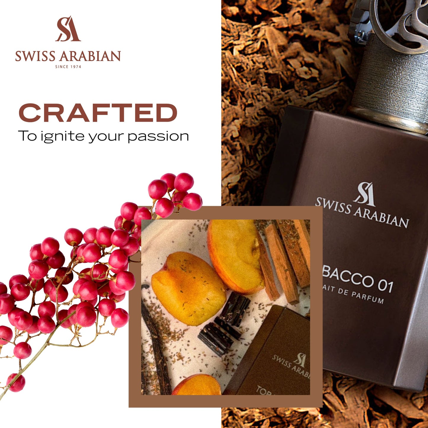 Swiss Arabian Heritage Tobacco 01 Long Lasting Extrait De Parfum