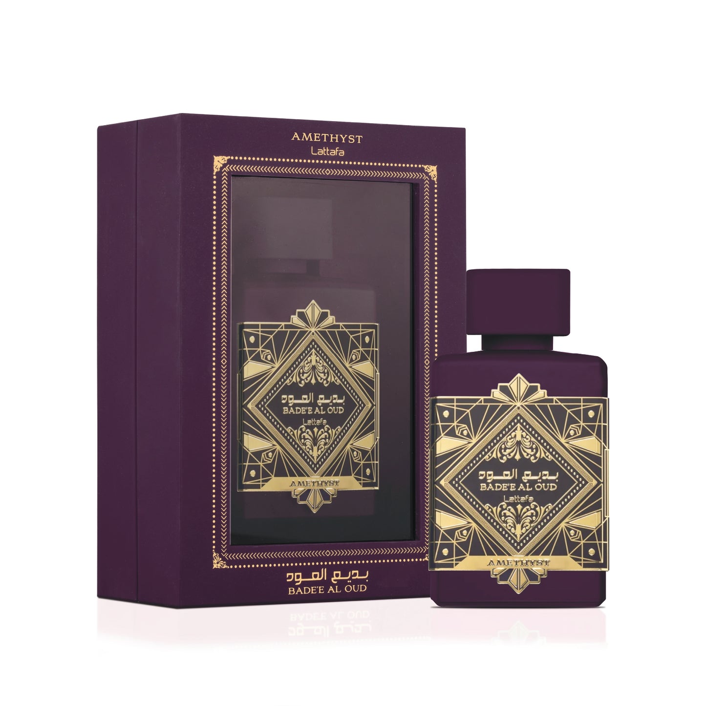 Lattafa Badee Al Oud Amethyst Long Lasting Luxury Oud Perfume Spray