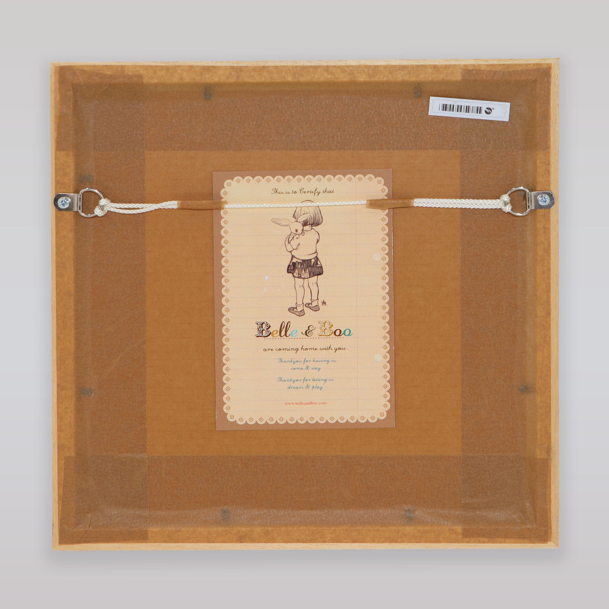Belle & Boo Evie's Flowers Signed Fine Art Cotton Print