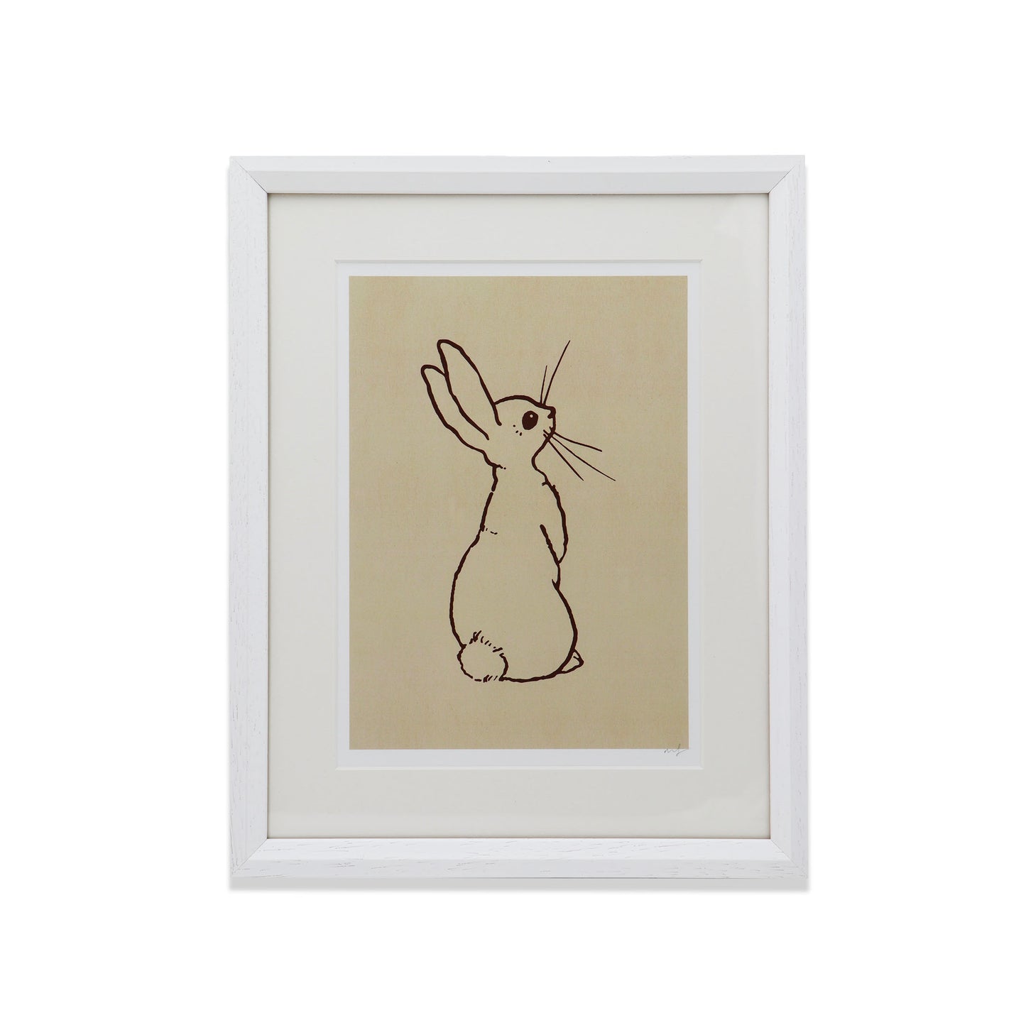 Belle & Boo Rabbit Art Print Signed Cotton Rag Fine Art Illustration
