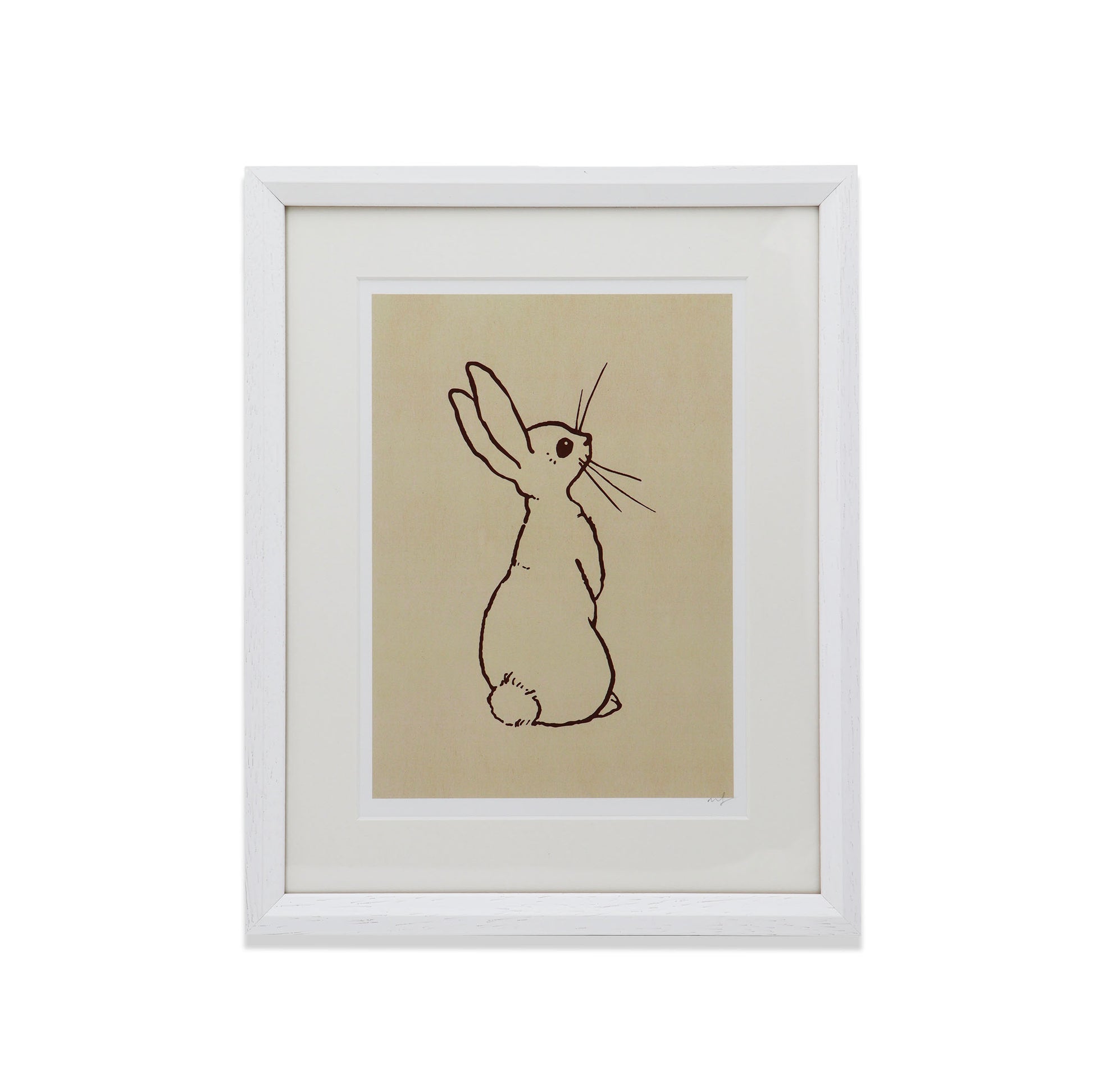 Belle & Boo Rabbit Art Print Signed Cotton Rag Fine Art Illustration