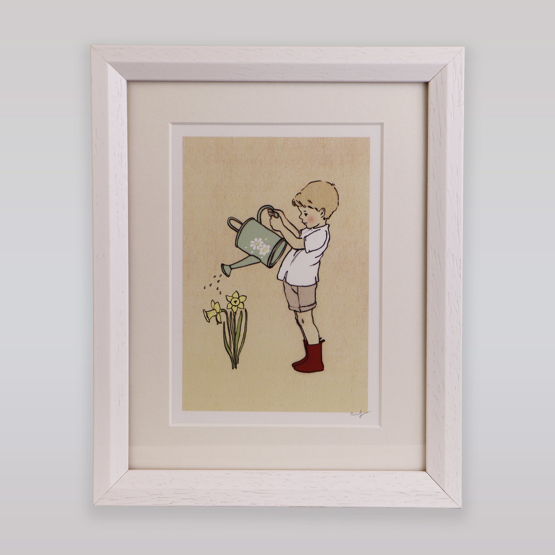 Belle and Boo I Grew These For You Signed Print