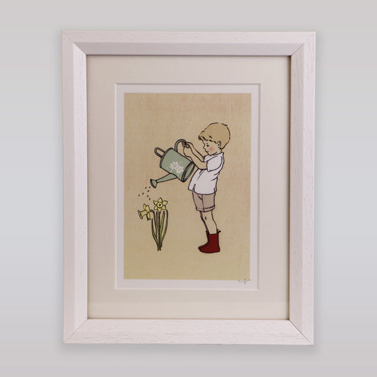 Belle and Boo I Grew These For You Signed Print