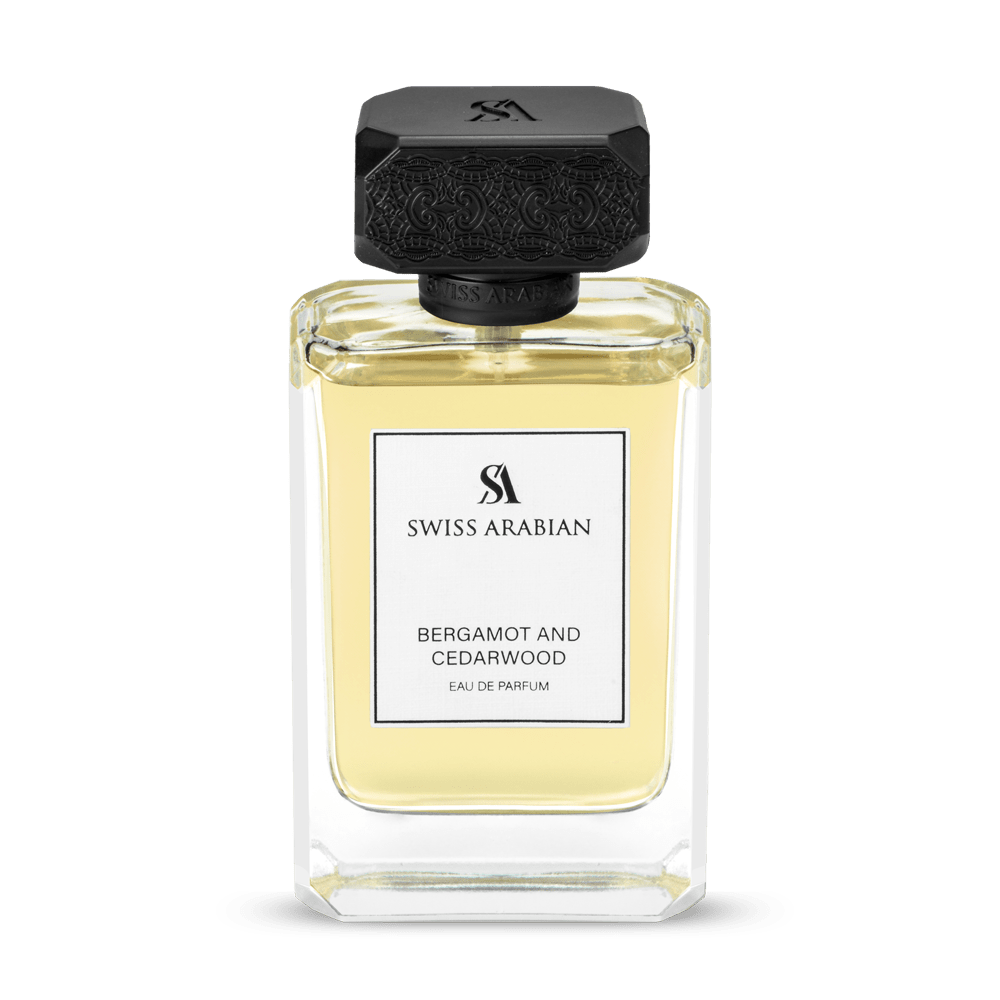 Swiss Arabian Bergamot and Cedarwood Masculine Aromatic Woody FougÃ¨re Fragrance