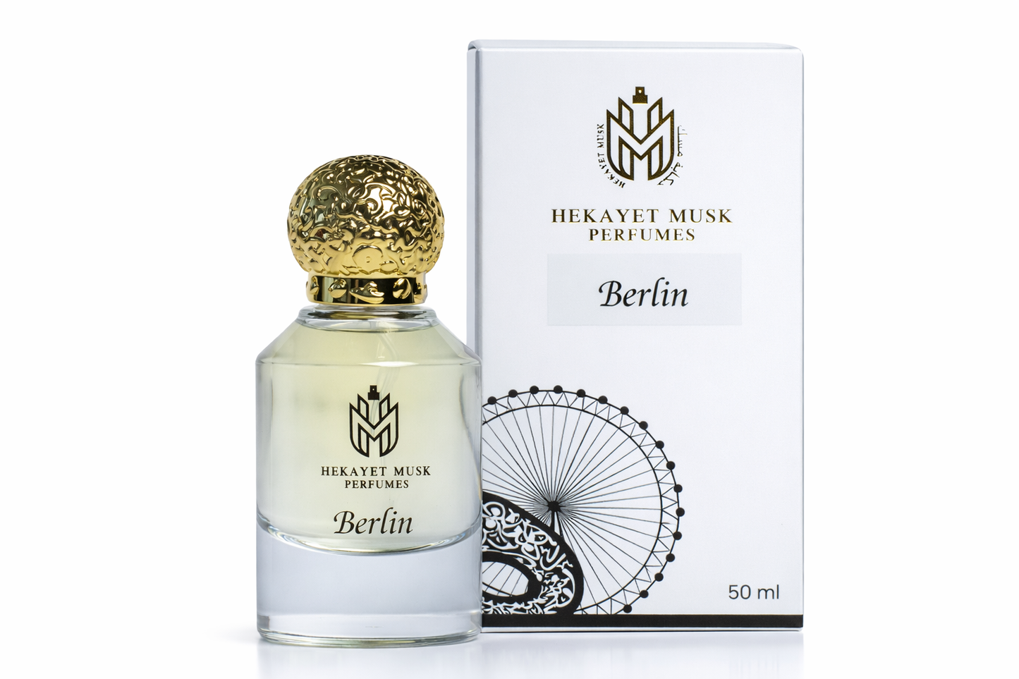 Hekayet Berlin Eau de Parfum 80ml – Orange, Rose & White Musk Unisex Perfume | Long Lasting Floral Musky Fragrance
