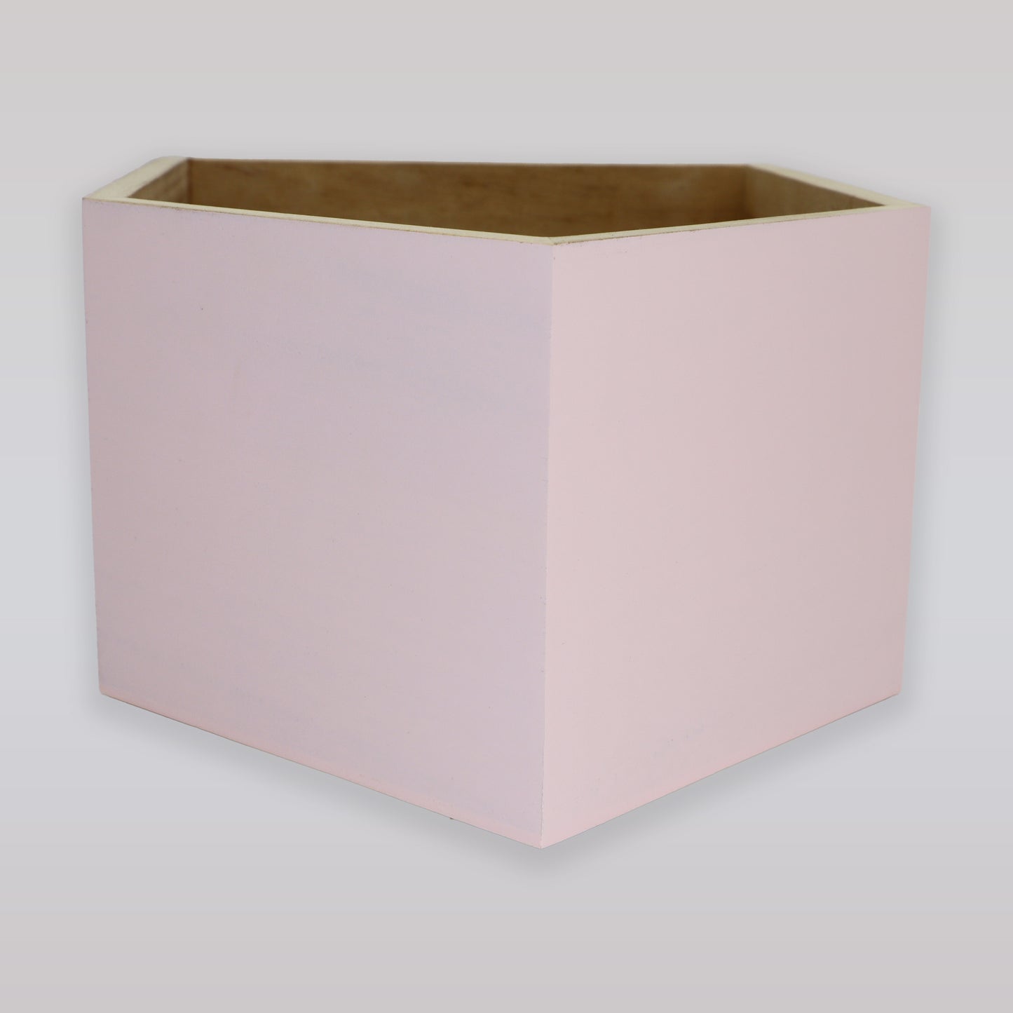 Bloomingville Natural Wood House Shaped Wall Display Boxes Set of 2