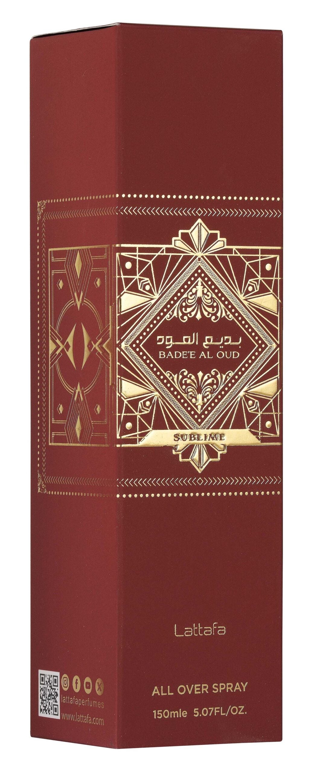 Lattafa Badee Al Oud Sublime All Over Fragrance Spray 150ml