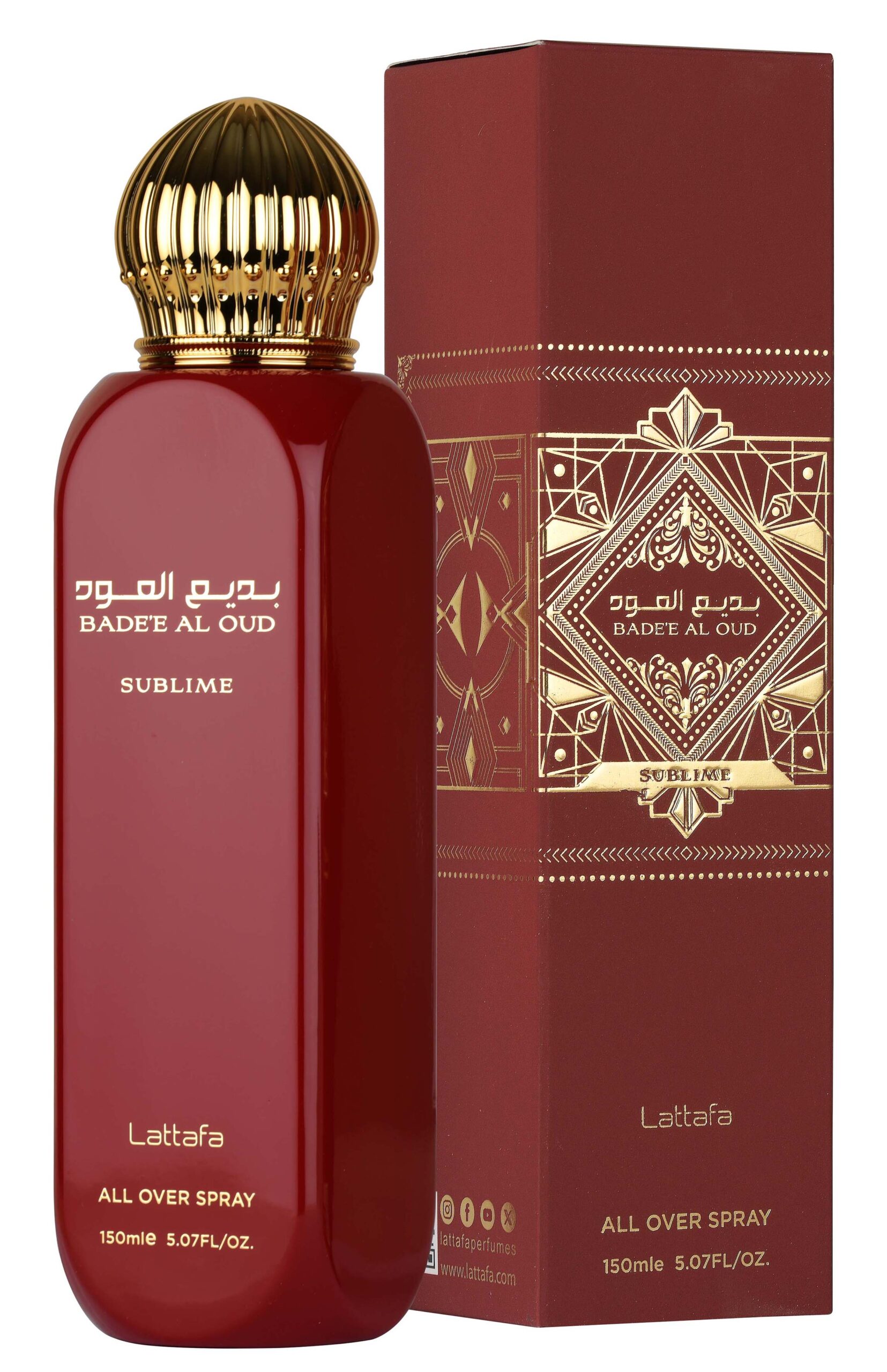 Lattafa Badee Al Oud Sublime All Over Fragrance Spray 150ml