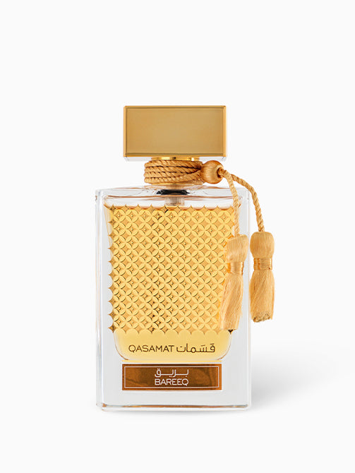 Rasasi Qasamat Bareeq Eau de Parfum Long Lasting Global Scent Spray 2.2oz