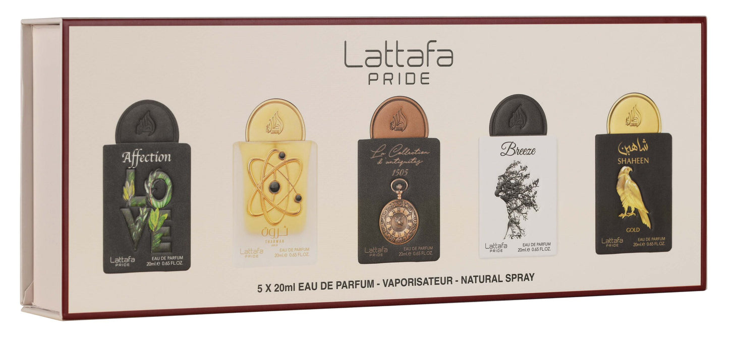 Lattafa Pride Giftset Collection No.1 Luxury Fragrance Mini Set