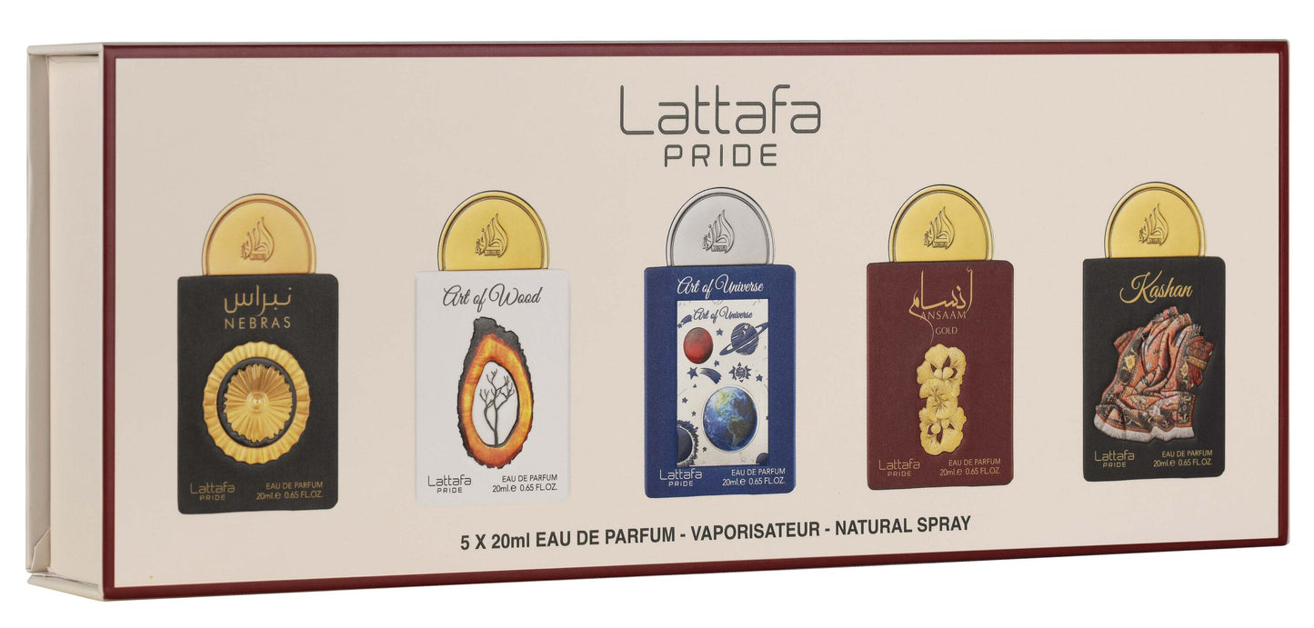Lattafa Pride Giftset Collection No.3 Luxury Fragrance Sampler Set