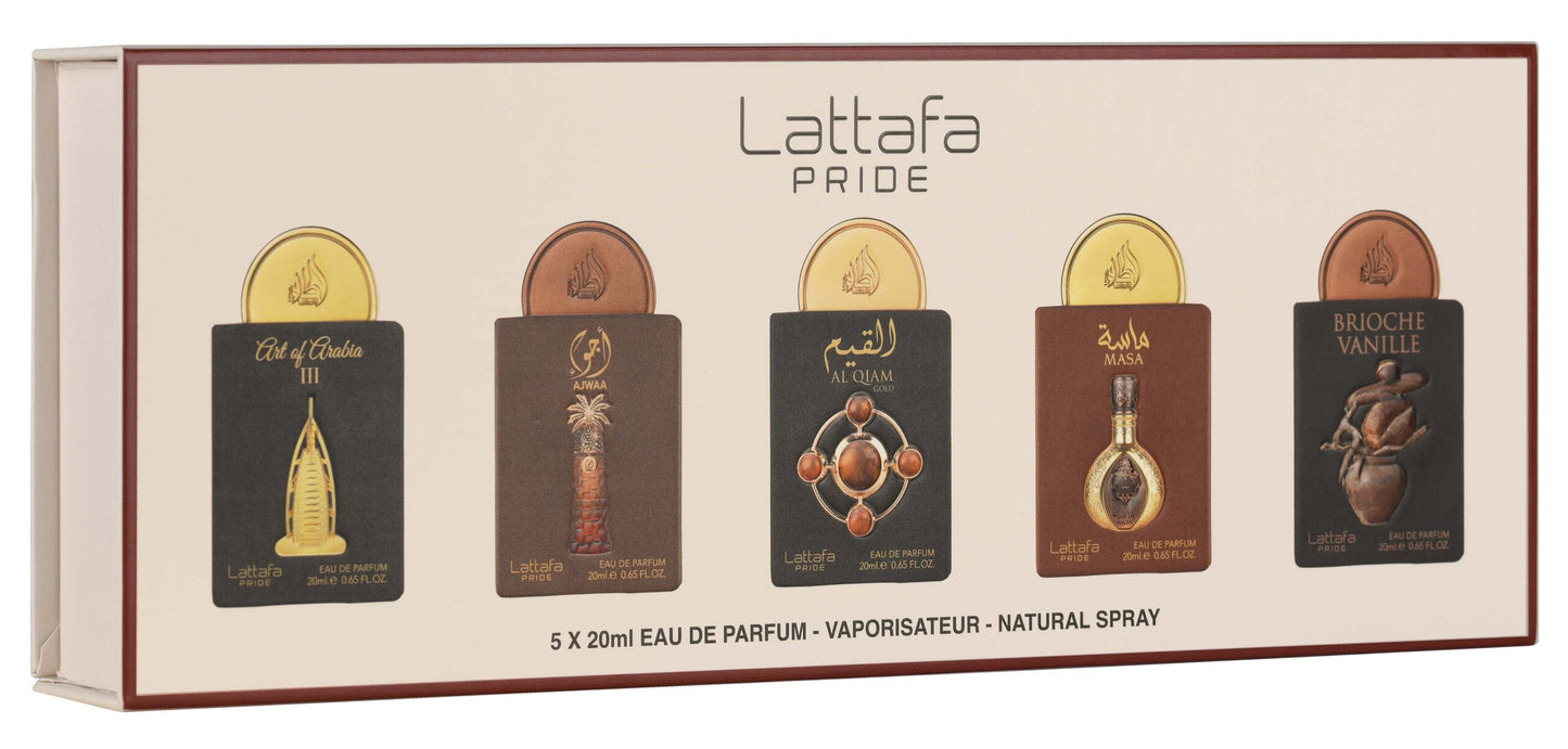 Lattafa Pride Giftset Collection No.4 Premium Arabian Perfume Miniature Set