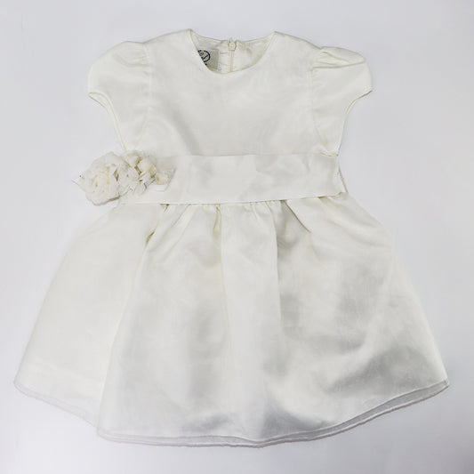 CAF Children Fashion Atelier Ivory Half Sleeve Girls Occasion Dress