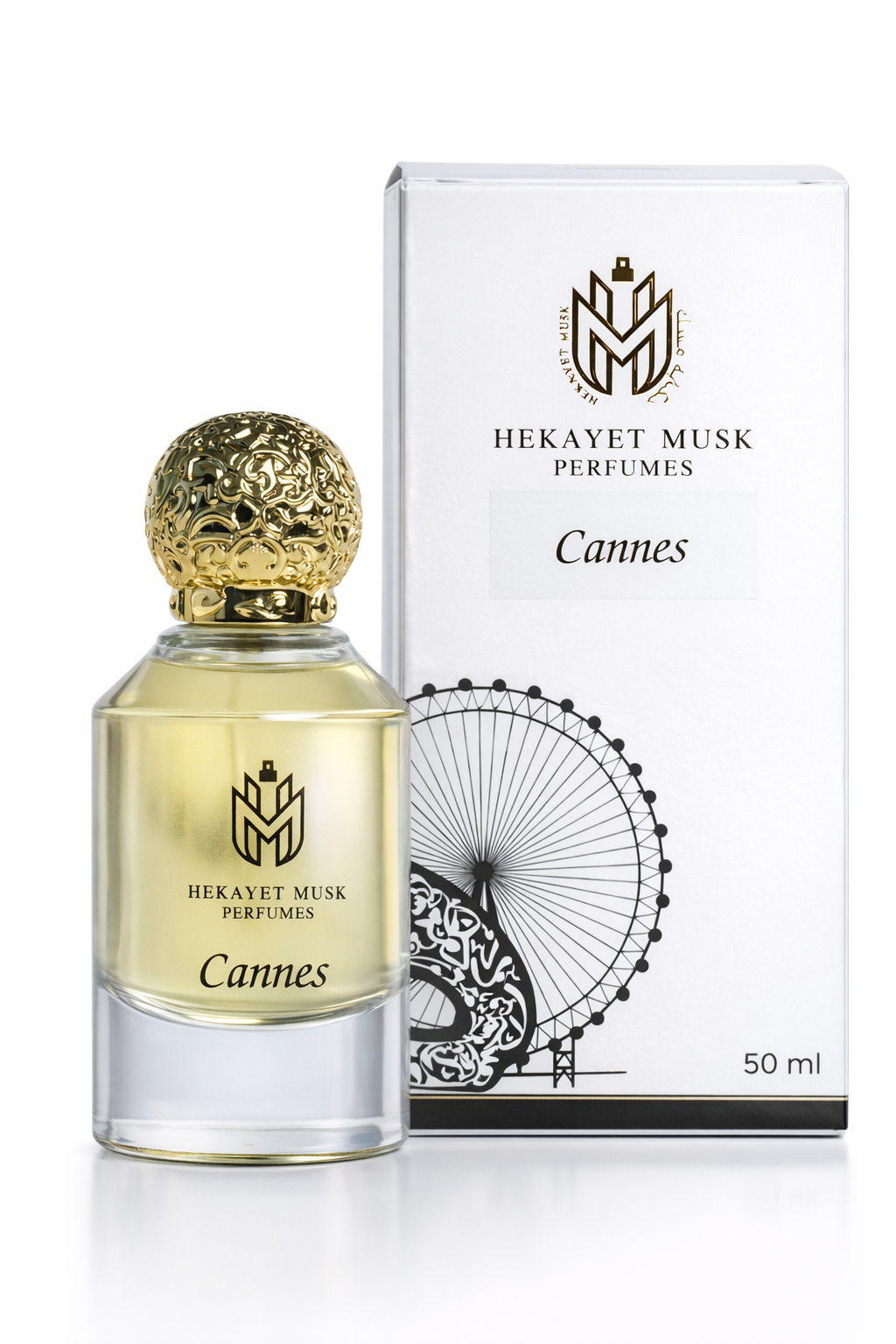 Hekayet Cannes Eau de Parfum 80ml – Green Apple Mint Woody Vanilla Unisex Perfume | Long Lasting Fresh Luxury Fragrance
