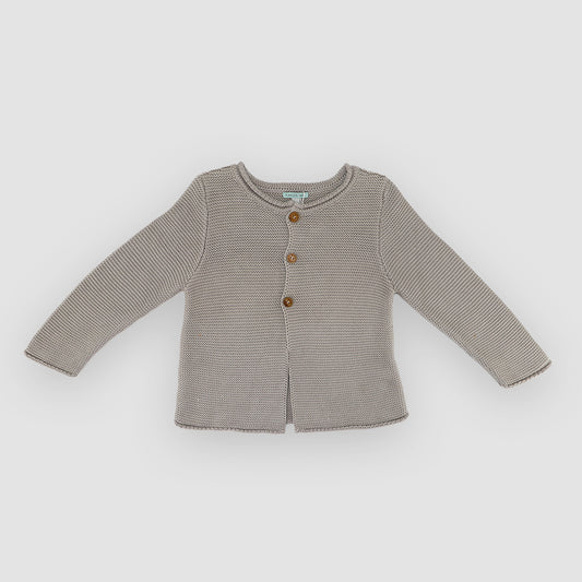Nanos Baby Grey Knit Jacket for Toddlers and Infants