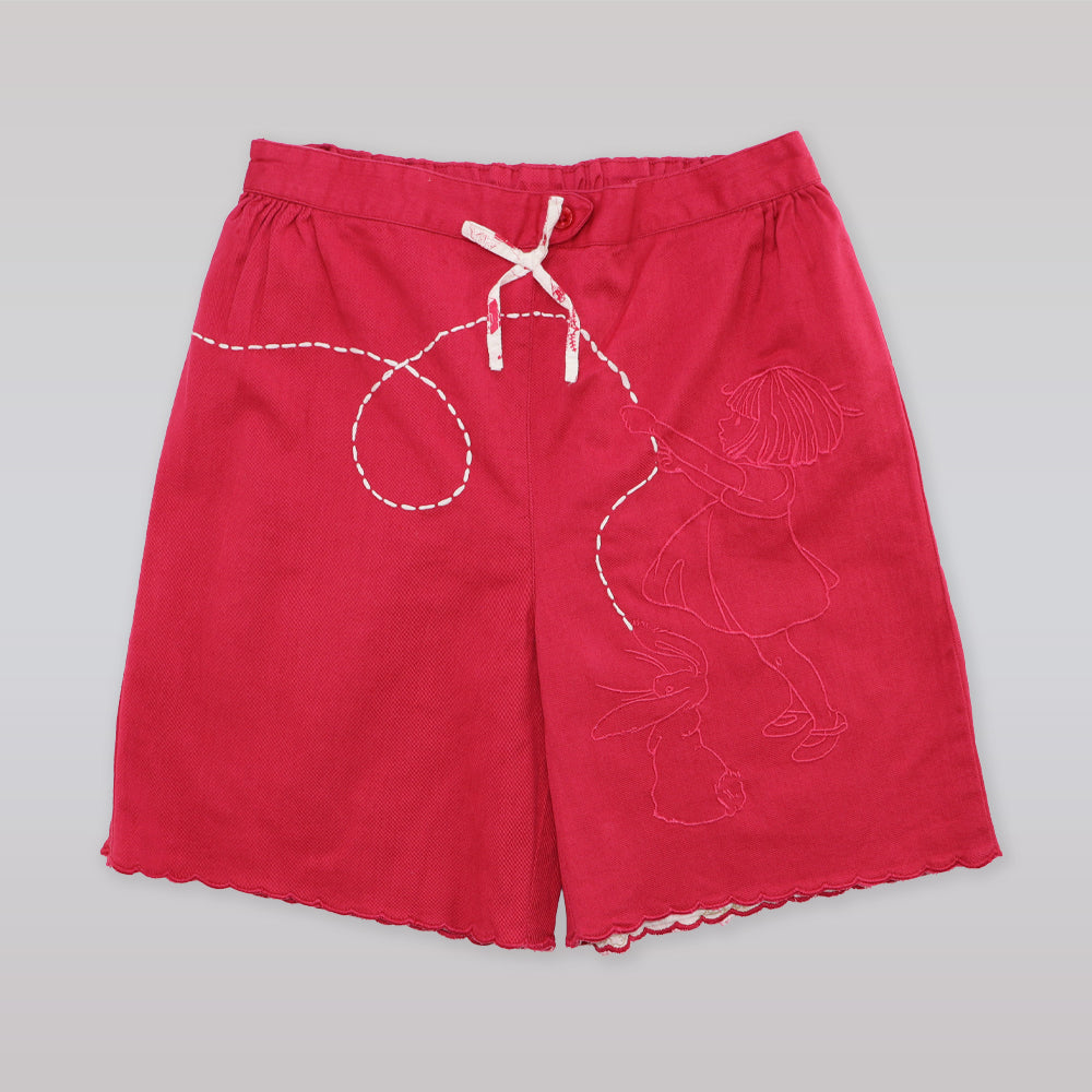 Belle & Boo Kite Print Cotton Shorts for Kids Age 5