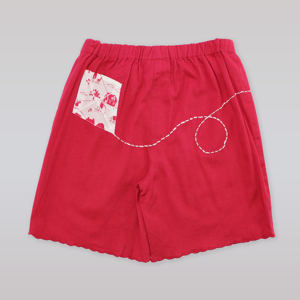 Belle & Boo Kite Print Cotton Shorts for Kids Age 5