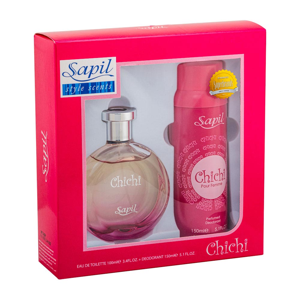 Sapil Chichi Women Fragrance Gift Set With Floral Musk Notes