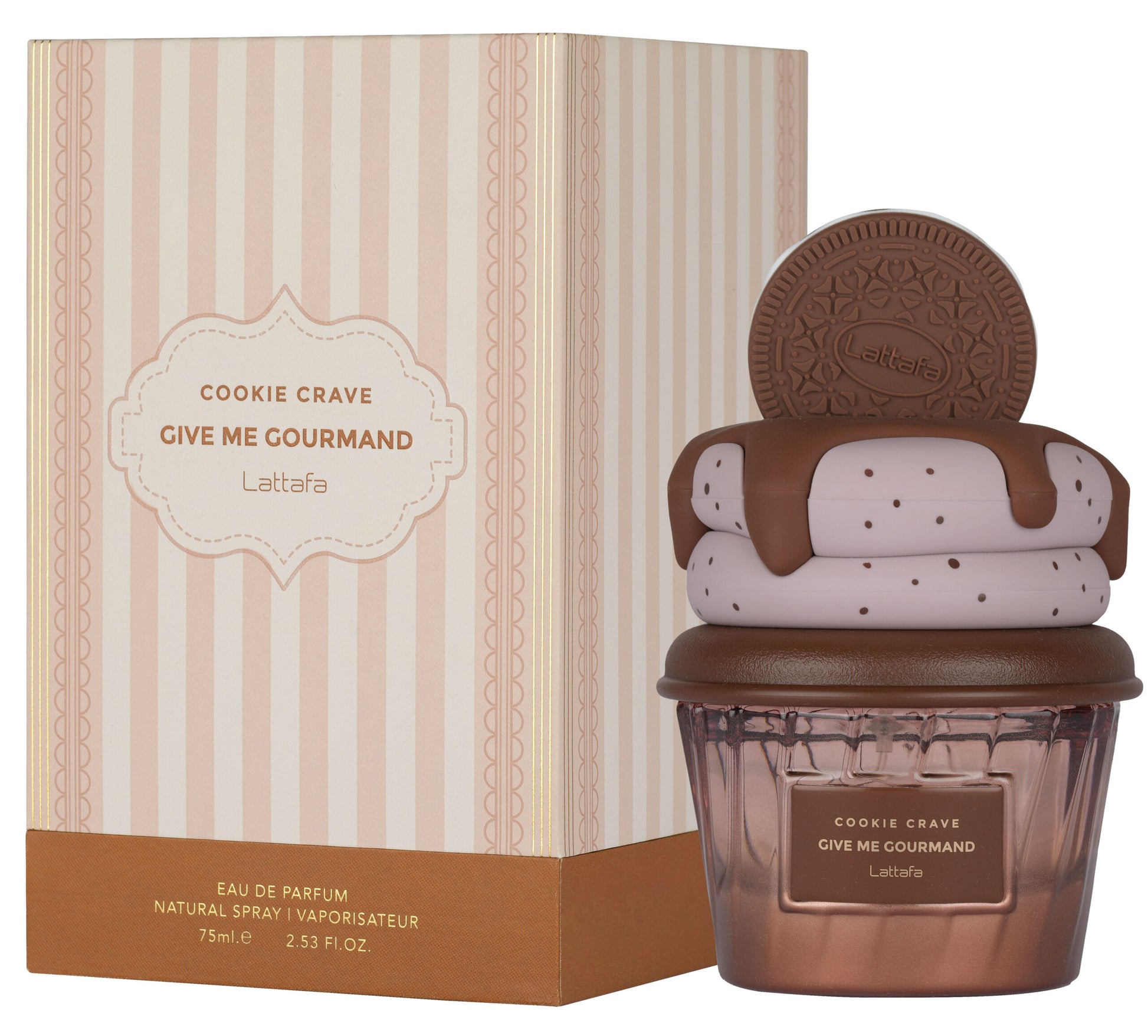 Lattafa Cookie Crave Gourmand Eau De Parfum Long Lasting Fragrance