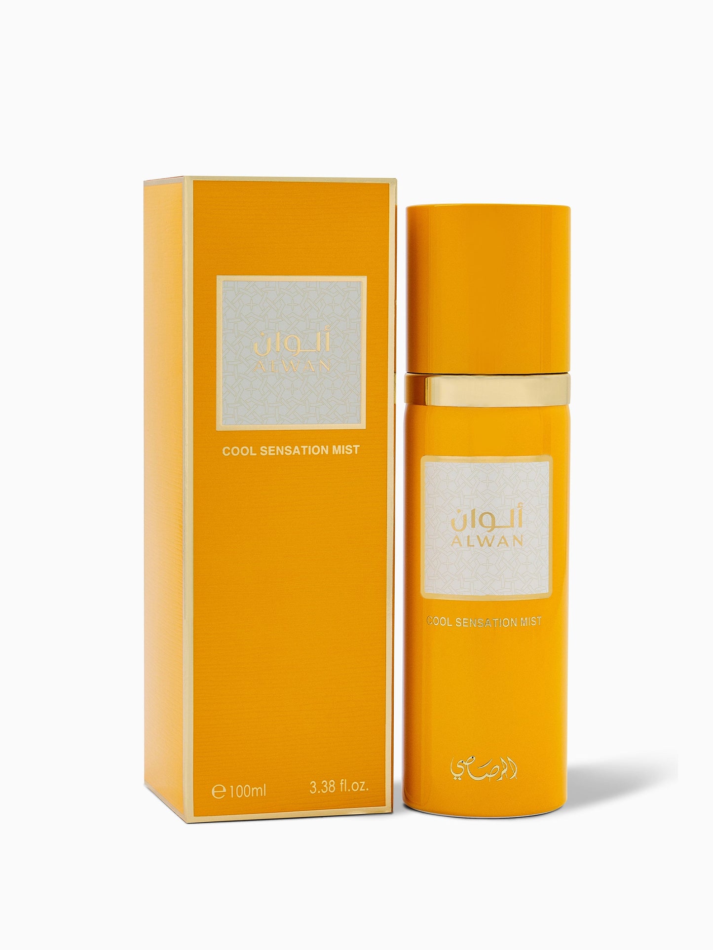 Rasasi Cool Sensation Mist Alwan Refreshing Citrus Body Spray