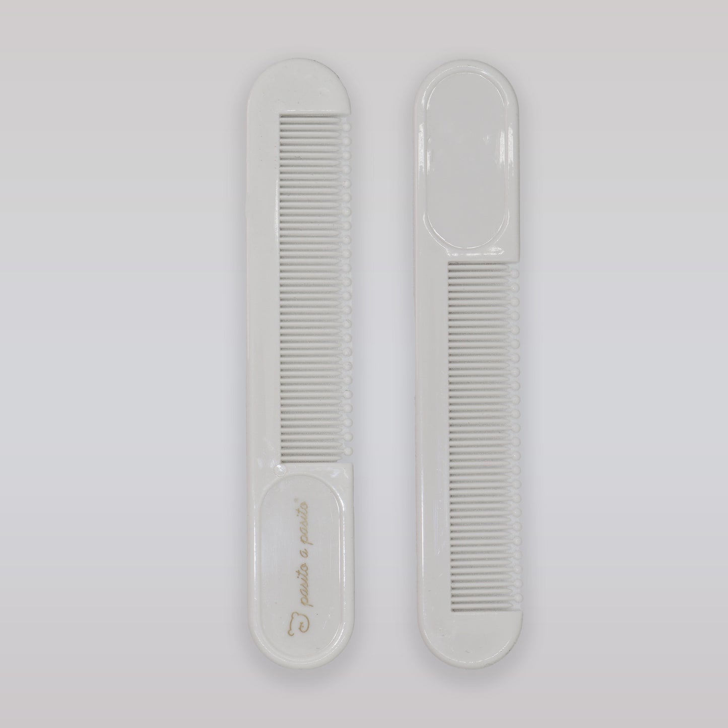 Pasito a Pasito Soft Lying Bear Baby Brush and Comb Set