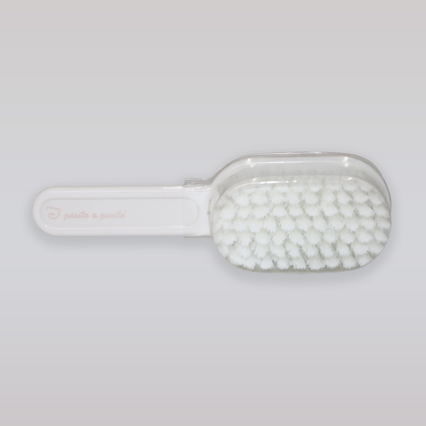 Pasito a Pasito Soft Baby Brush and Comb Set Pink Bear