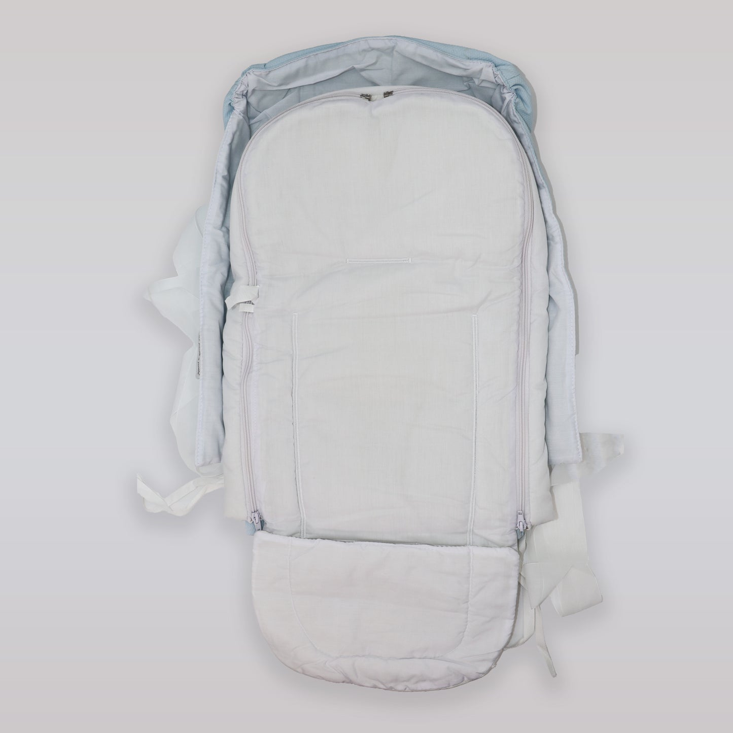 Pasito a Pasito Universal Pique Blue Pram Sleeping Set