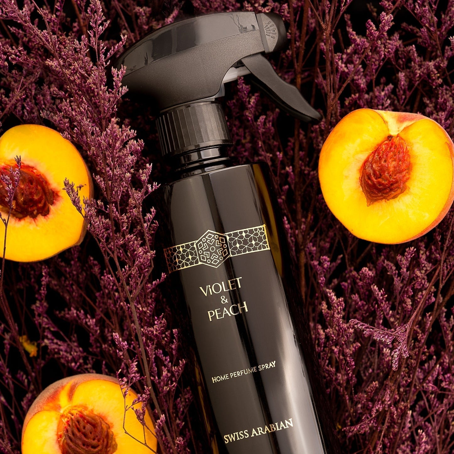 Swiss Arabian Violet and Peach Aromatic Home Fragrance Spray