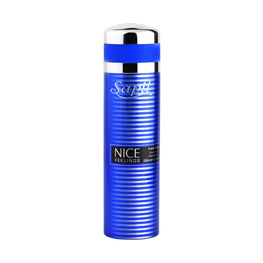 Sapil Nice Feeling Blue Men's Deodorant Long Lasting Musk Scent