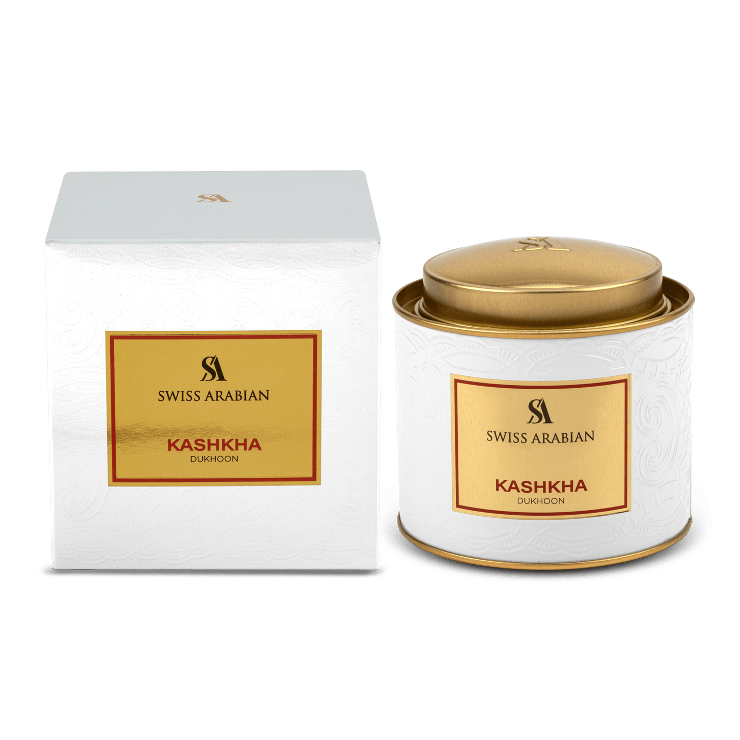 Swiss Arabian Dukhoon Kashkha Luxury Incense with Agarwood and Amber