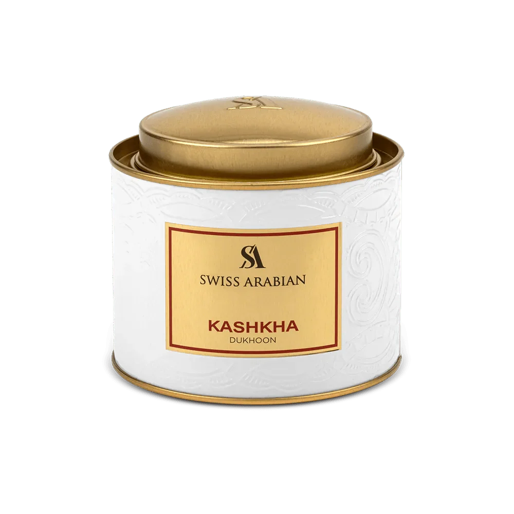 Swiss Arabian Dukhoon Kashkha Luxury Incense with Agarwood and Amber