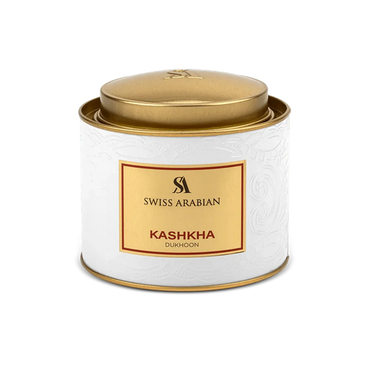 Swiss Arabian Dukhoon Kashkha Luxury Incense with Agarwood and Amber