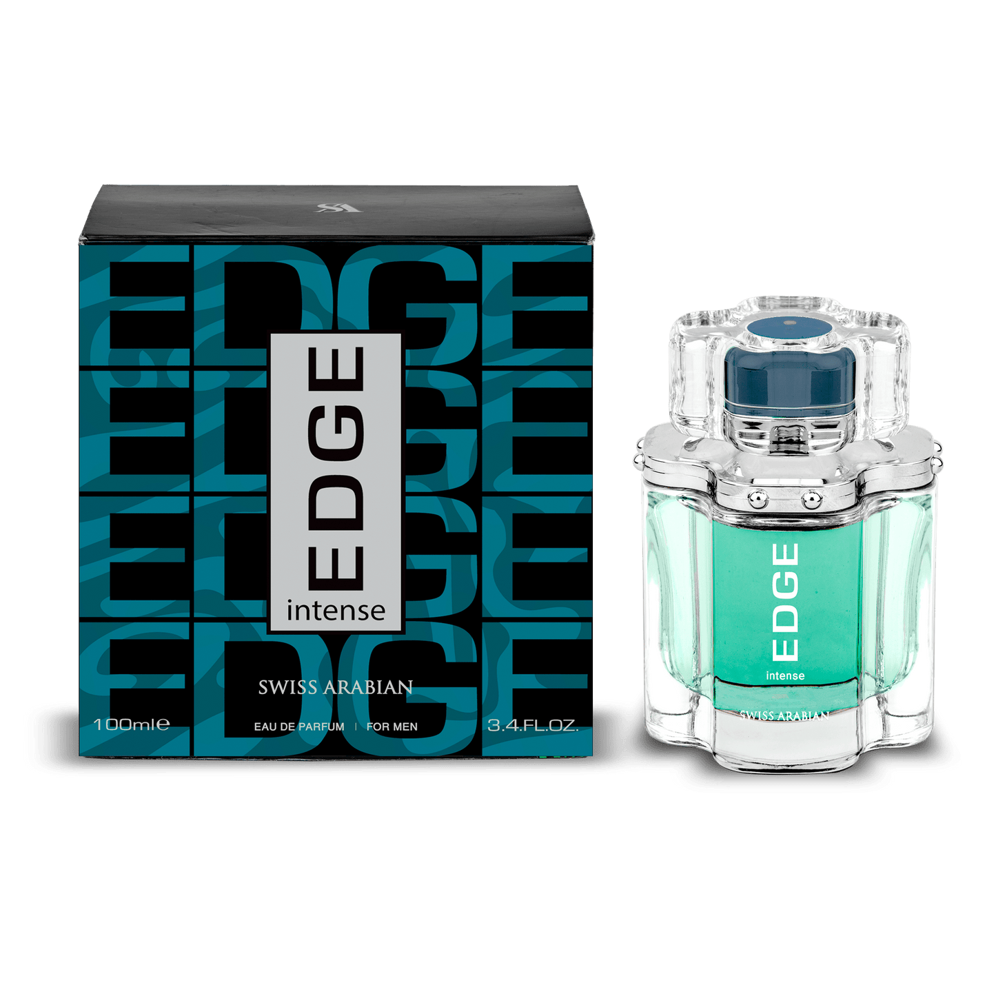 Swiss Arabian Edge Intense Eau de Parfum Long Lasting Men's Fragrance