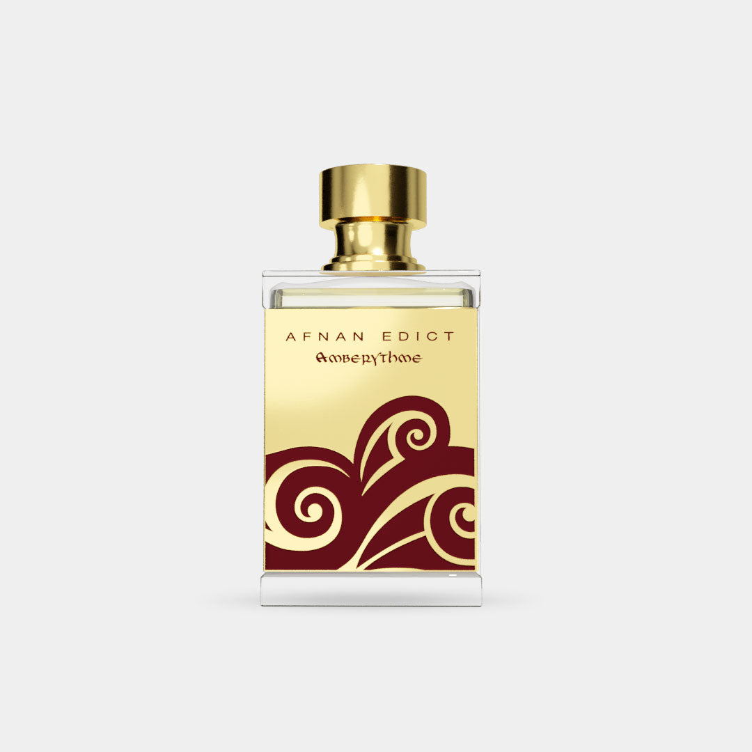 Afnan Edict Amberythme Eau De Parfum 80ml Unisex Spicy Woody Fragrance