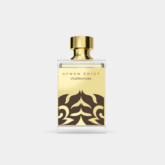 Afnan Edict Ouddiction Eau De Parfum Unisex Woody Amber Fragrance 80ml